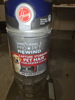 Hoover Windtunnel Pro Pet Vaccum