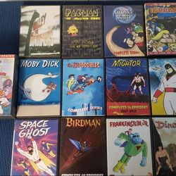 Hanna Barbera Complete Series Cartoon DVD's