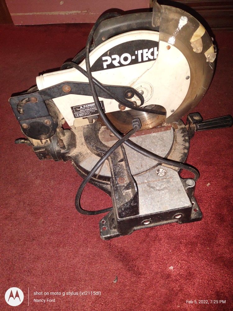 Pro-Tech 10-Inch Compound Miter Saw