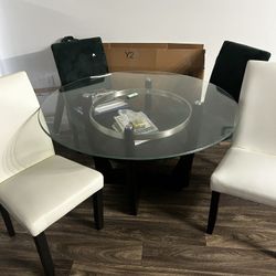 Glass Dining Set