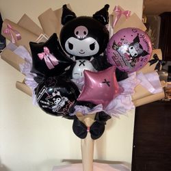 Kuromi Balloons Bouquet / Kuromi Bouquet/ Globos 