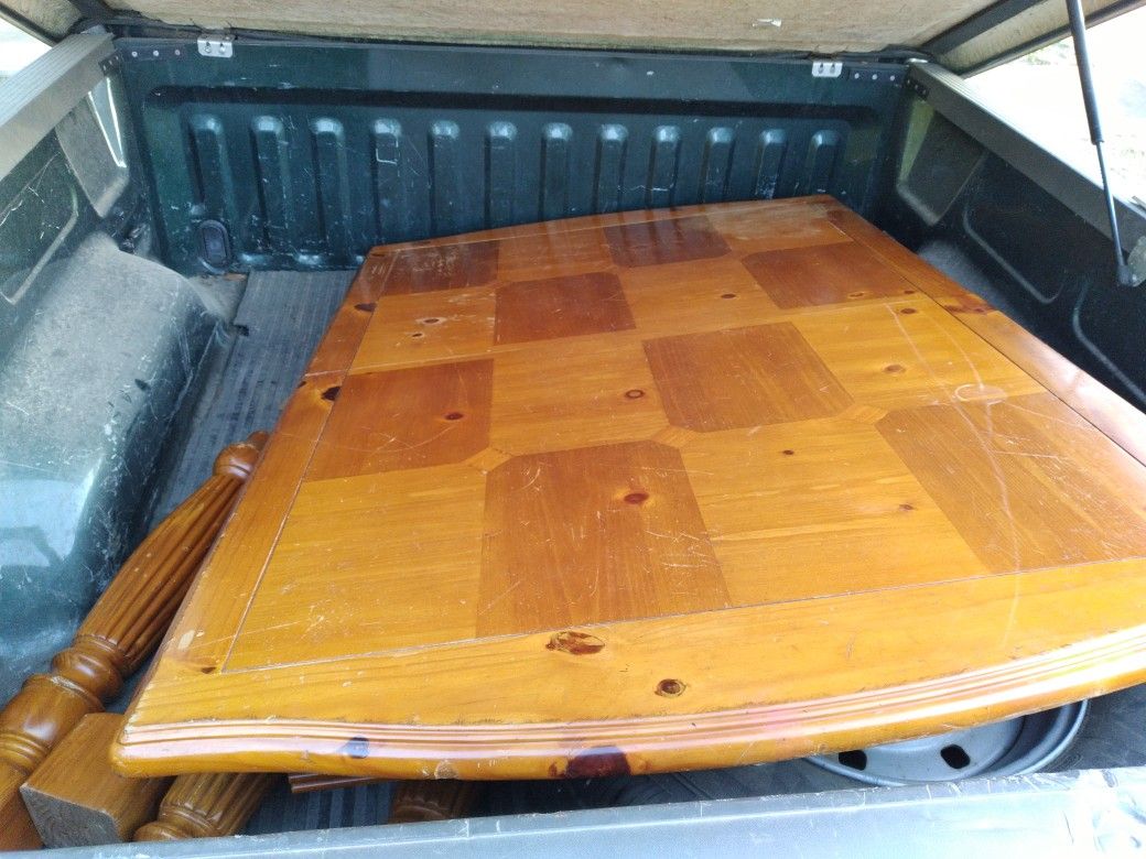 5 1/2 By 3 1/2 Brown Table