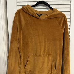 Velvet Yellow Hoodie