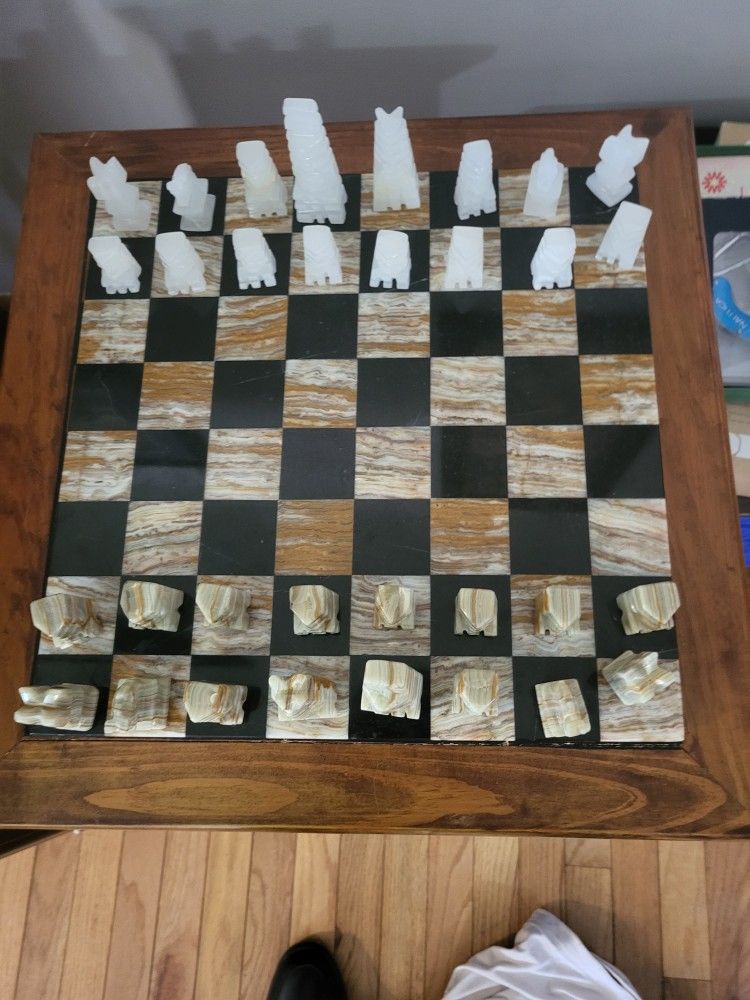 Hand Carved Chess Set