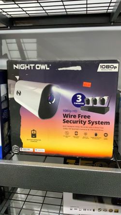 NIGHTOWL 1080P HD Wire Free Security System $280