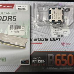 AM5 ITX Combo (7700, MSI B650I EDGE, T-Force Vulcan Eco 32GB 6000 CL30)