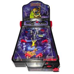 VTG 2004 Scooby-doo Table Top Pinball Game Machine Funrise Toys Works