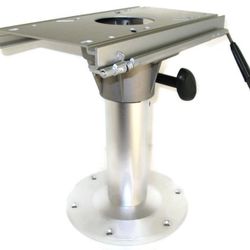 Adjustable Boat seat pedestal  13 To 19 inches With  Slider