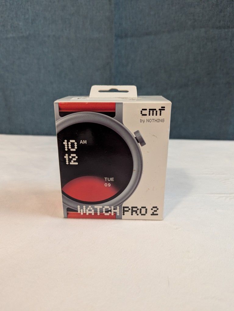 CMF Watch Pro 2 Smartwatch (Orange) - GPS, Bluetooth Calls - New (Open Box)