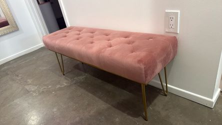 Pink Bench