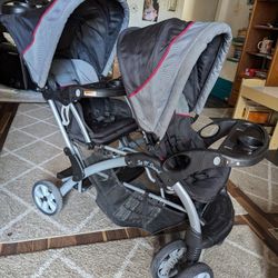 Sit And Stand Double Stroller 