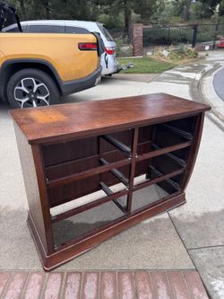 Free Brown Wood Dresser. Pick Up Today