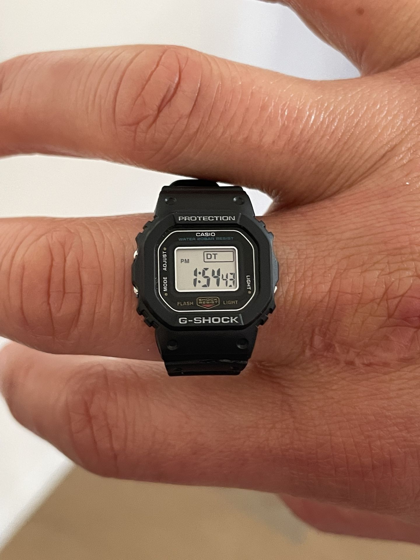 Casio G-Shock - BLACK Ring Watch DWN5600-1 (IN HAND)