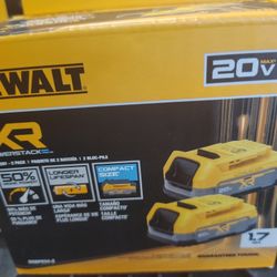 DeWalt 1.7ah 2 Pack Power Stack Battery