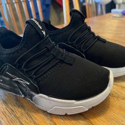 Toddler Reebok Black Shoes Size 7c in excellent Condition