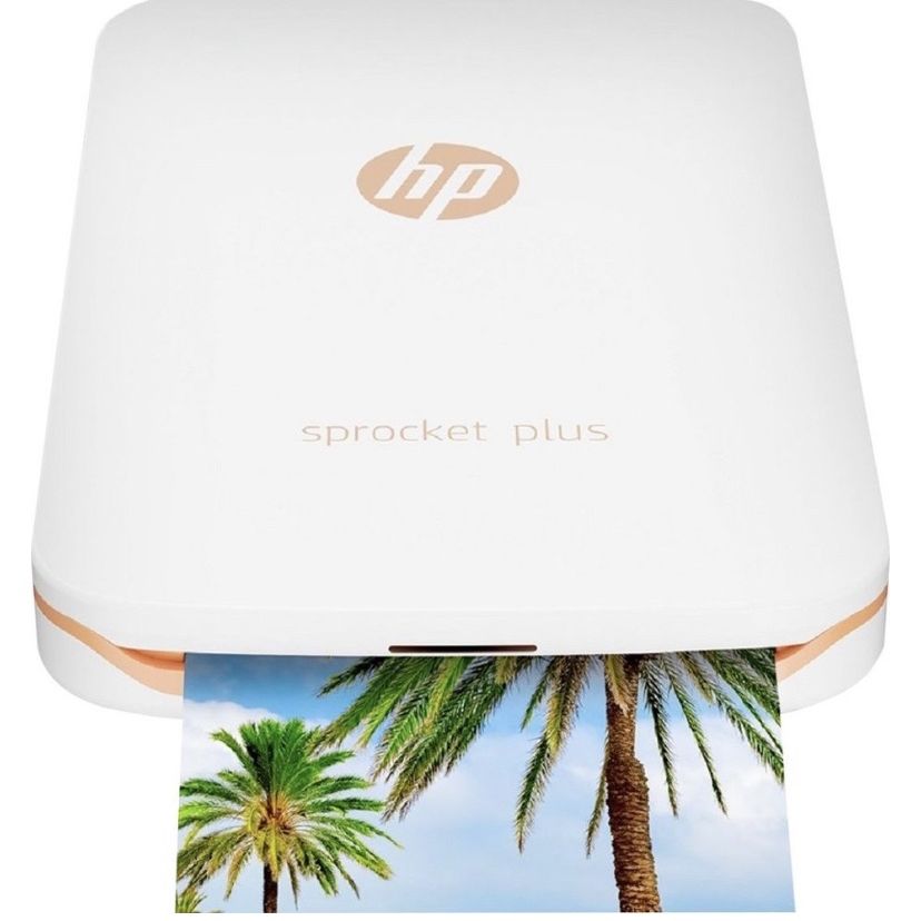 NEW-Never be opened From The Box. HP Sprocket Plus Instant Photo Printer, Print 30% Larger Photos