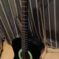 Brand New Acoustic Guitar, Already Setup, Tuned And Ready To Go, Plays And Sounds Great. 