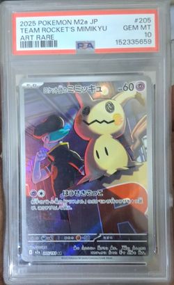 Psa gem mint 10 Japanese Pokémon card