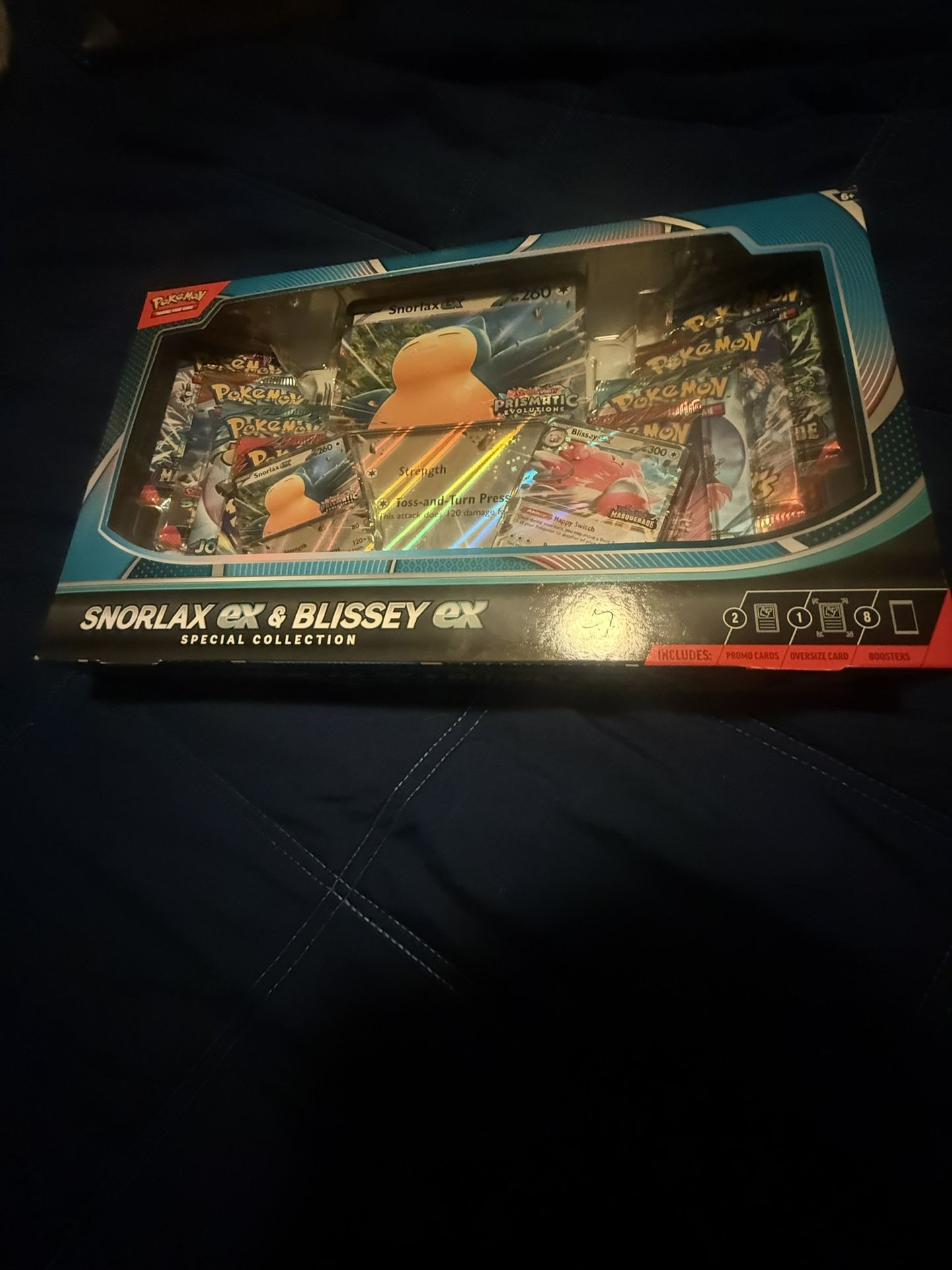 Pokémon TCG Snorlax EX & Blissey Ex Special Collection Box