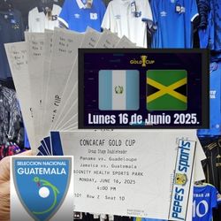 Guatemala Vs Jamaica, Vendemos Tickets. 