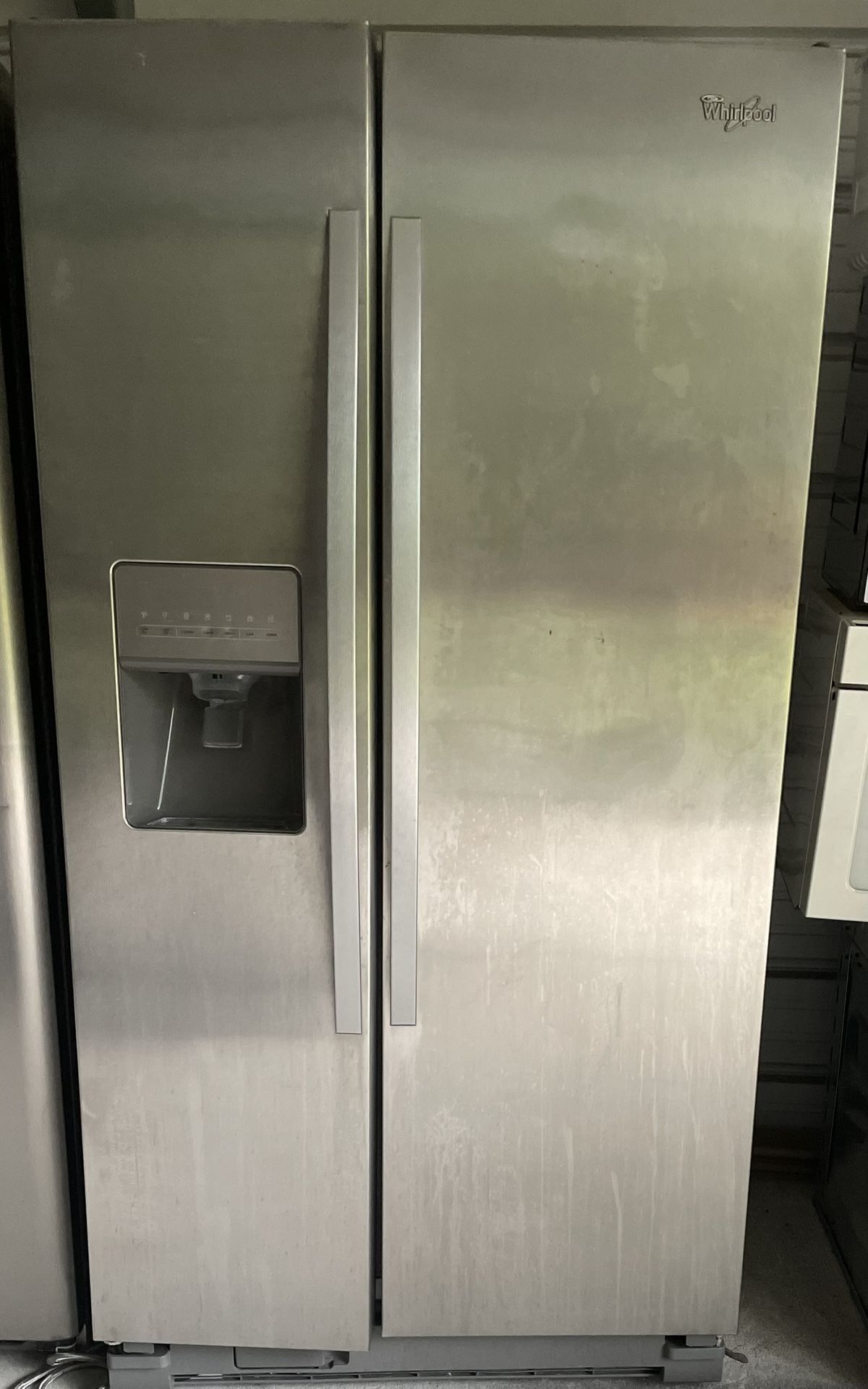 Whirlpool Stainless Side by Side Fridge