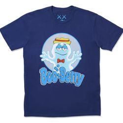 KAWS x General Mills Monsters Boo Berry XL T-Shirt Brand New Unopened 