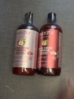 Pura d’or professional apple cider vinegar thin2thick shampoo and conditioner
