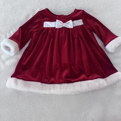Baby Girl Christmas Dress 6-9 Months 