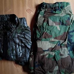 Vintage camo set