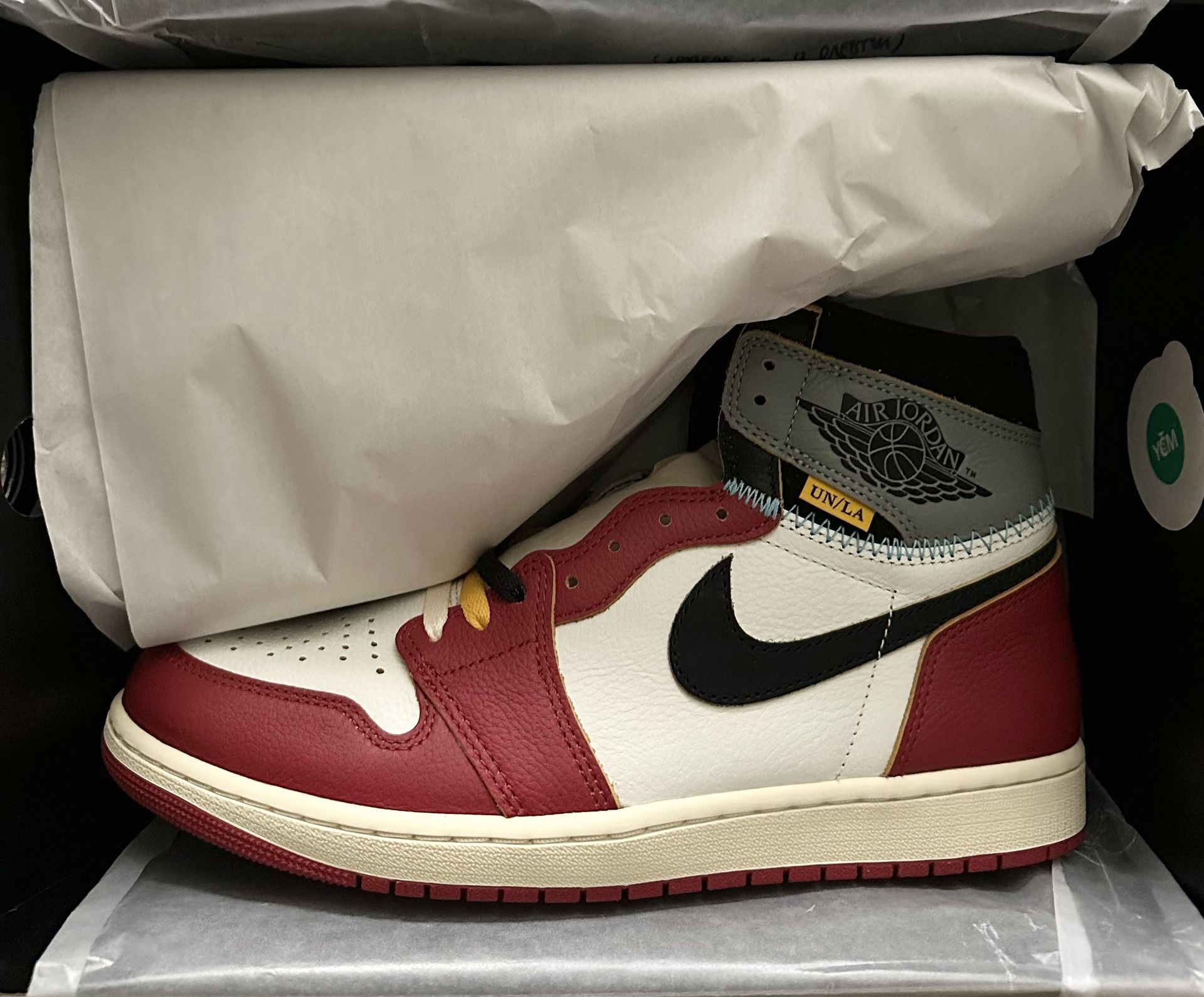 Nike Jordan 1 High Union La Chicago Shadow Size 11