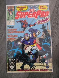 Marvel NFL SuperPro #1 Comic Book 1991