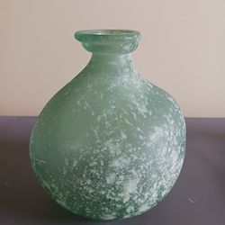 Vidrios San Miguel Green Vase
