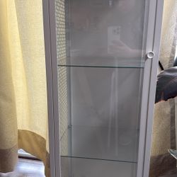 IKEA Glass door cabinet 10 months old