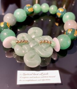 Mystical Knot Jade Bracelet