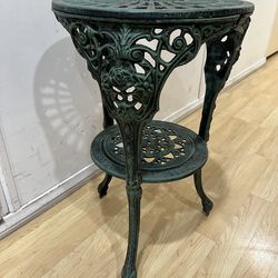 Cast Iron Flower Table