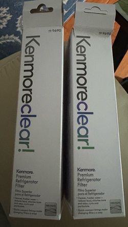 Two Water Filters for Kenmore/LG Models 9690
