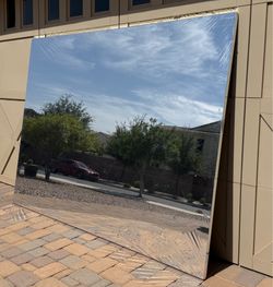 Mylar mirrors 8ft x 6ft set of 4 & Raised flooring for dance or fitness studio