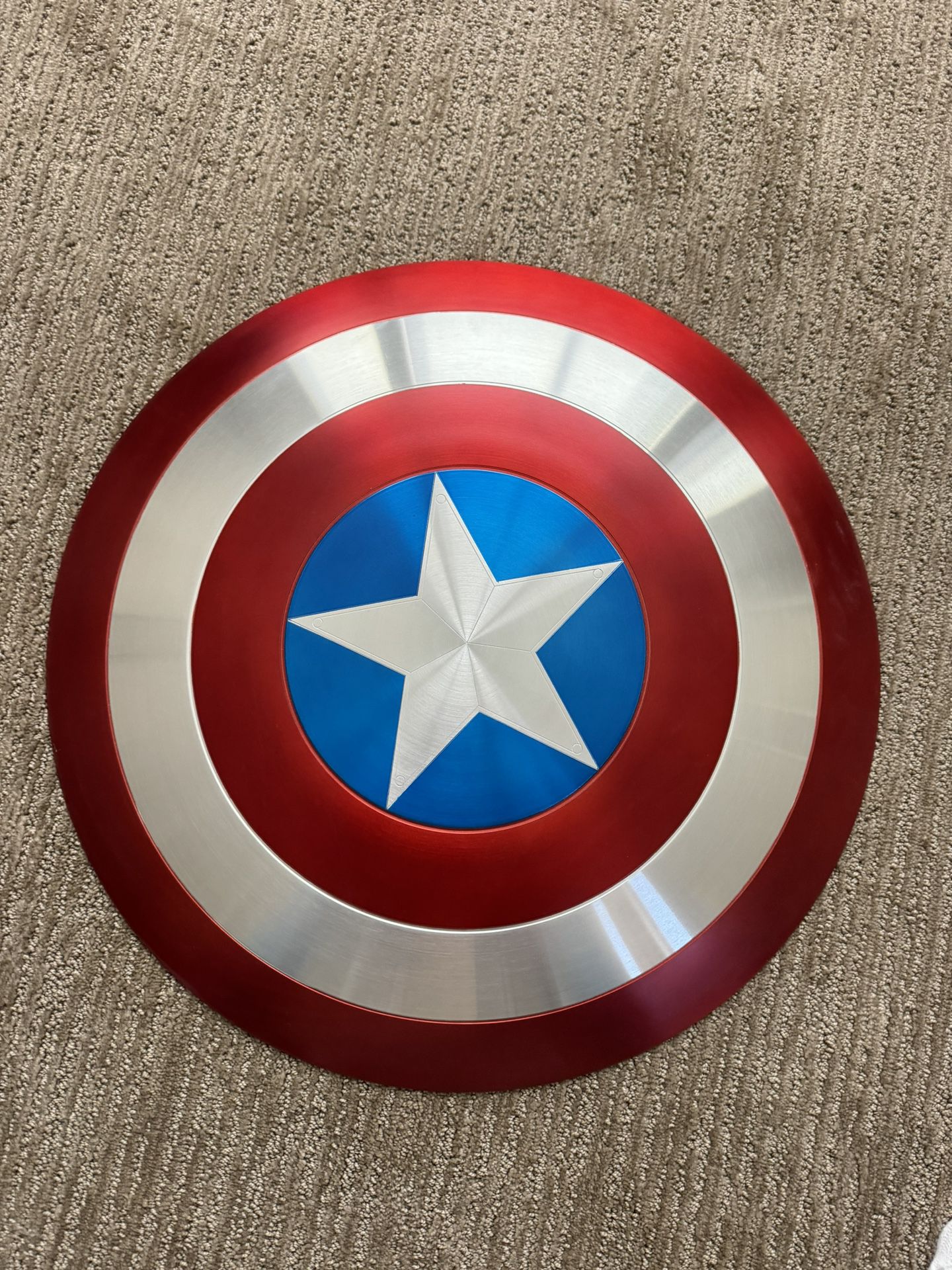 Metal Marvel Captain America shield