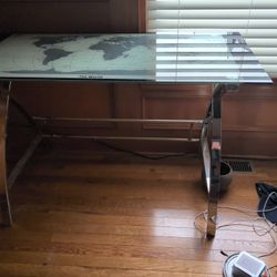 Unique Atlas Glass Office Desk