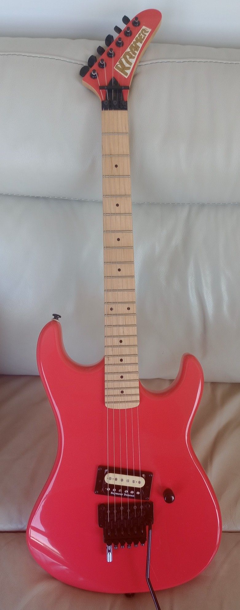 Kramer Baretta Original Electric Guitar Jumper Red LN