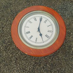 Clock End Table