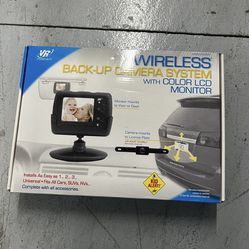 Back-up Camera System with Color LCD Monitor Wireless 