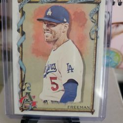 Dodgers  Freddie  Freeman  Card 