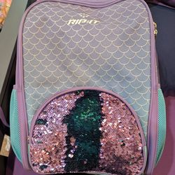 Softball Bag, Helmet, Bat - Young Girl