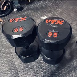 95LB DUBMBELLS