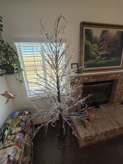 Seasonal Specialties 7ft LED Iced Tree