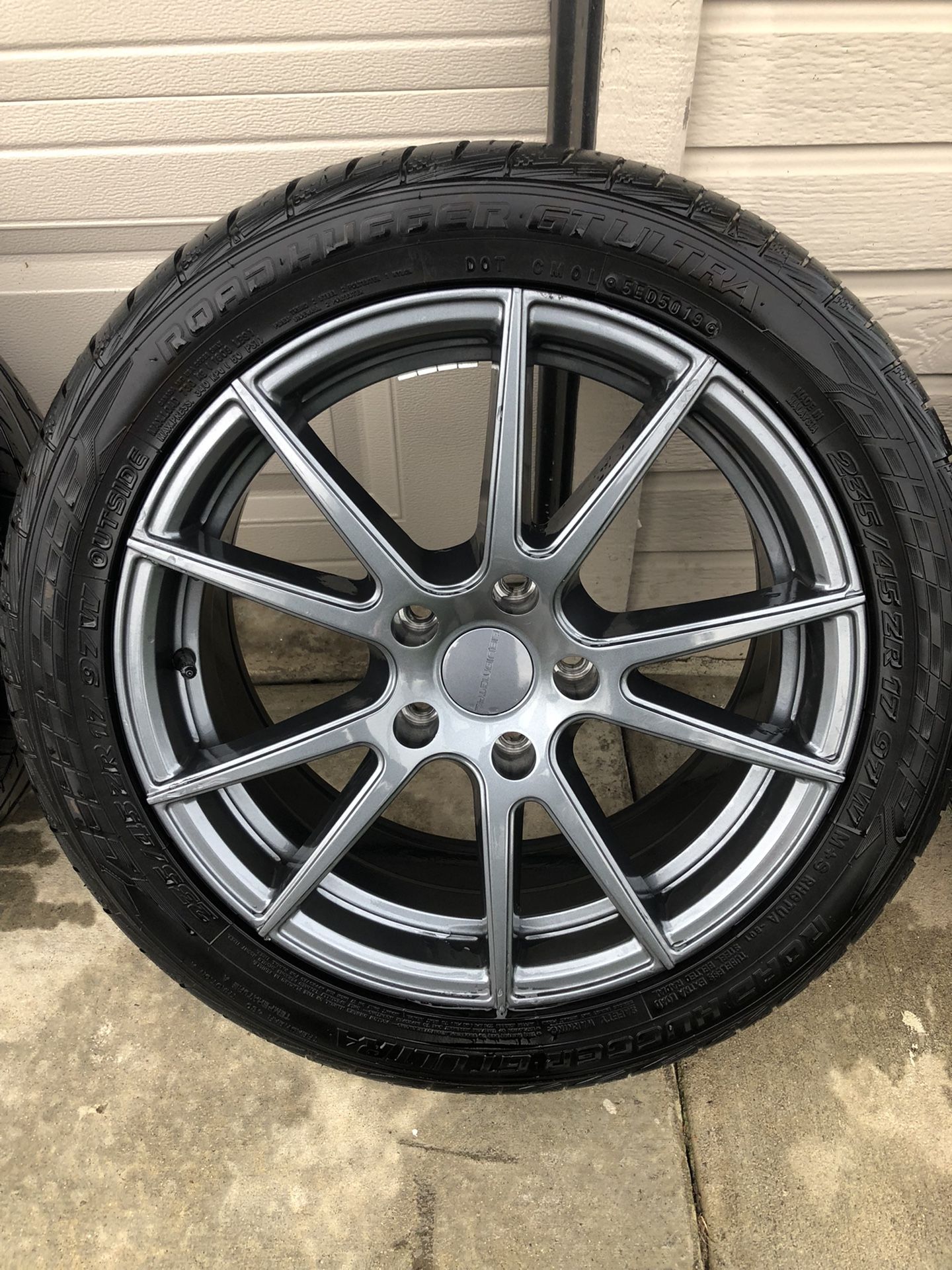 Liquid Metal Shift Gunmetal Wheels 17x8 5x114.3