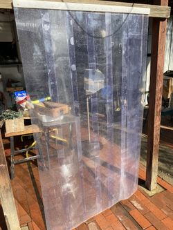 Door Flex Clear Strips  For Cool or Heat. 