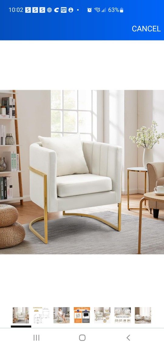 Modern Velvet Barrel Armchair with Lumbar Pillow, Mid-Century Upholstered Accent Chair for Living Room, Bedroom, Single Sofa Club Reception Chair with