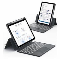 CHESONA for iPad 11th(A16, 2025)/10th(2022) Generation Case with Keyboard